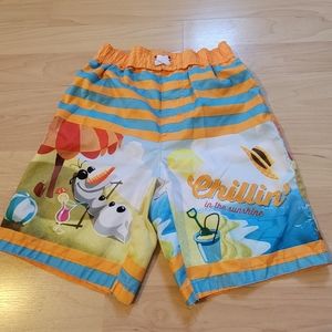 Disney Frozen Olaf Swim Trunks for Kids
